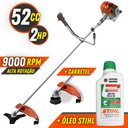 Ver imagem 2 de Roçadeira Com ÓLEO STIHL RL520ACN Tekna Á Gasolina 52cc 2HP Alta Potência e Performance