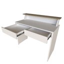 Ver imagem 3 de Mesa ou Escrivaninha com Gaveta para Home Office ou Escritório ou Quarto