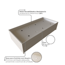 Ver imagem 7 de Cama Solteiro Mista com Gavetas Branco