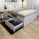 Ver mais imagens de Cama Queen Mista  203cm X 163cm X 45cm