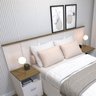 Cabeceira para Cama Casal Mista - 5