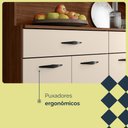 Ver mais imagens de Armário de Cozinha 8 Portas 2 Gavetas Golden - Ssx Multicoisas