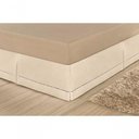 Ver imagem 1 de Saia para Cama Box Solteiro Juliana - Palha