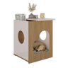 Mesa de Apoio Retangular para Pet Off White - 2
