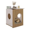 Ver imagem 2 de Mesa de Apoio Retangular para Pet Off White