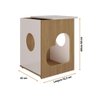 Mesa de Apoio Retangular para Pet Off White - 3