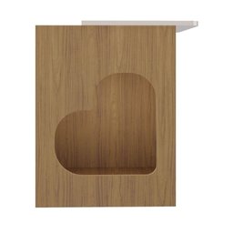 Mesa de Apoio Retangular para Pet Off White - 7