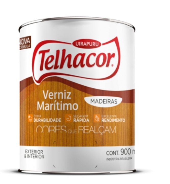 Verniz Marítimo Brilhante Incolor - 0,9l