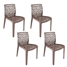 Cadeira Gruvyer Fendi - Kit com 4 - 1