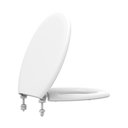 Ver imagem 1 de Assento Oval Infantil Branco Convencional Polipropileno