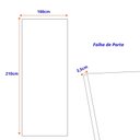 Ver imagem 3 de Folha de porta de Madeira Maciça 210x100cm Friso