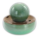 Ver imagem 1 de Fonte Cerâmica Esmaltada (22) Verde Caramelo Burguina