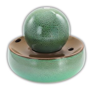 Fonte Cerâmica Esmaltada (22) Verde Caramelo Burguina