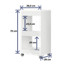 MultiUso - Perfeito para lavanderia/cozinha/quarto - Qualidade Premium (Com Rodizios) - 5