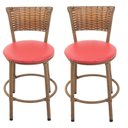 Ver imagem 1 de Kit 2 Banquetas Baixa Cozinha Toda Encapada