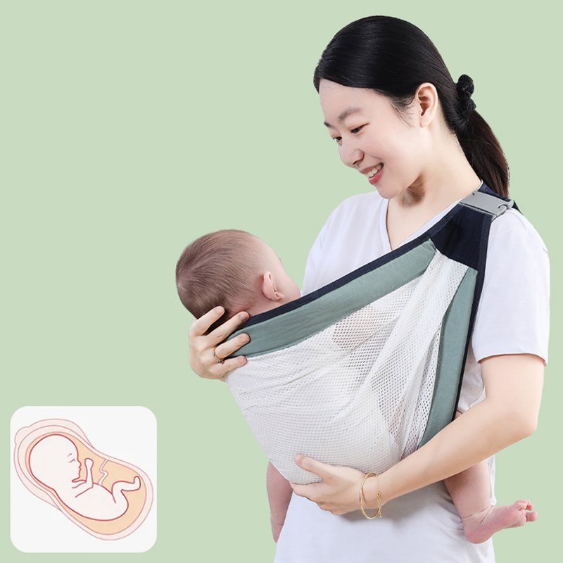 Sling Canguru Carregador de Bebe Ajustável - 6