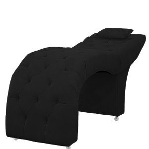 Maca Estofada Capitone Julia para Estetica Facial Sombrancelha e Cilios Suede