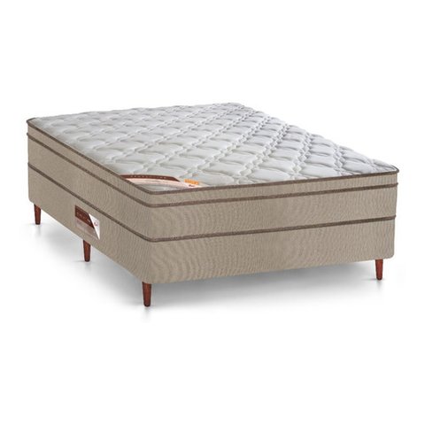 Cama Castor Casal Revolution Tecnopedic 138x188x54 + Box Castor
