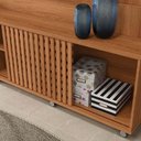 Ver imagem 4 de Estante Home Sala 207cm para Tv 70 Pol Led Brise Lukaliam Jequitiba