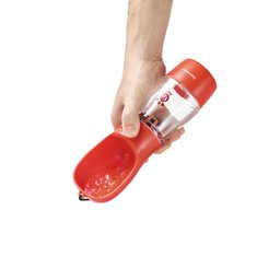 Garrafa Portátil Pet com Porta-Comida Water And Food To Go 258/200ml com Filtro de Carvão Ativado - 2