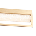 Ver imagem 2 de Pendente Glitter Dourado e Transparente (c)76cm (l)6cm (a)13.5cm 1x20w 3000k 1000lm - Hc009s