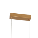 Ver imagem 1 de Pendente Glitter Dourado e Transparente (c)76cm (l)6cm (a)13.5cm 1x20w 3000k 1000lm - Hc009s