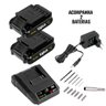Parafusadeira e Furadeira de Impacto à Bateria 20V PFE-20EV com Maleta, 2 Baterias e Kit EVALD - 6