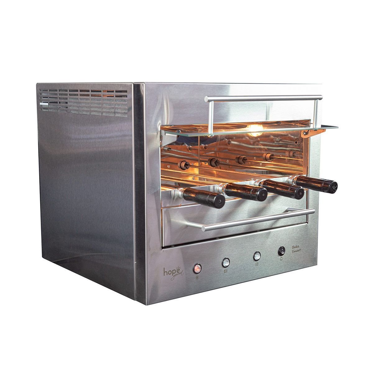 Churrasqueira para Apartamento de Bancada Elétrica Rotativa 127v Hope - 3