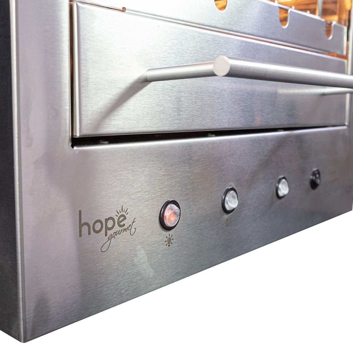 Churrasqueira para Apartamento de Bancada Elétrica Rotativa 127v Hope - 6