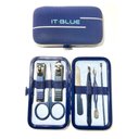 Ver imagem 1 de Kit Estojo 7 Peças Manicure Cortador De Unhas Aço Inoxs