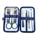 Ver imagem 3 de Kit Estojo 7 Peças Manicure Cortador De Unhas Aço Inoxs