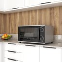 Ver imagem 2 de Forno Elétrico com Grill e Temporizador 48 Litros Nardelli Bancada 1750w Preto 220v - Top48