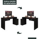 Ver imagem 3 de Mesa para Computador Desk Gamer Drx-9000 Preto Black - Móveis Leão