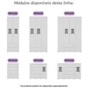 Ver imagem 6 de Cômoda Infantil 95cm 1 Porta com Vidro e 4 Gavetas Doçura Multimóveis Mp4494 Branco