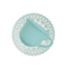 Xícara de Chá com Pires Estampa Donna Mandala 180ml 1 Unidade - Biona 091082 - 1