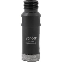 Serra Copo Diamantada para Esmerilhadeira 22 Mm Vonder - 2