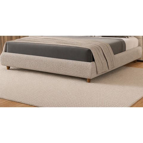 Cama Japonesa Seo Queen Linho Bege - Sallar Home