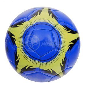 Mini Bola de Futebol Couro Tamanho 1 Amarelo Cor:azul;tamanho:único;gênero:unissex