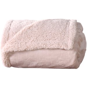 Manta Cobertor Queen Sherpa Realce Flannel Lã de Carneiro