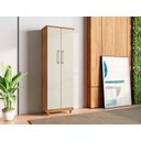 Ver imagem 3 de Sapateira Multiuso Compacto Off White para Quarto C/ 2 Portas Nn