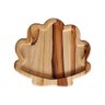 Petisqueira Concha em Madeira Teca - 2