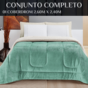 Ver imagem 6 de Corbedrom Casal Super King Everest de La Carneiro Quentinho:verde Claro