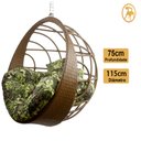 Ver imagem 6 de Balanço de Teto Hungria em Alumínio para Varanda e Jardim Trama Original