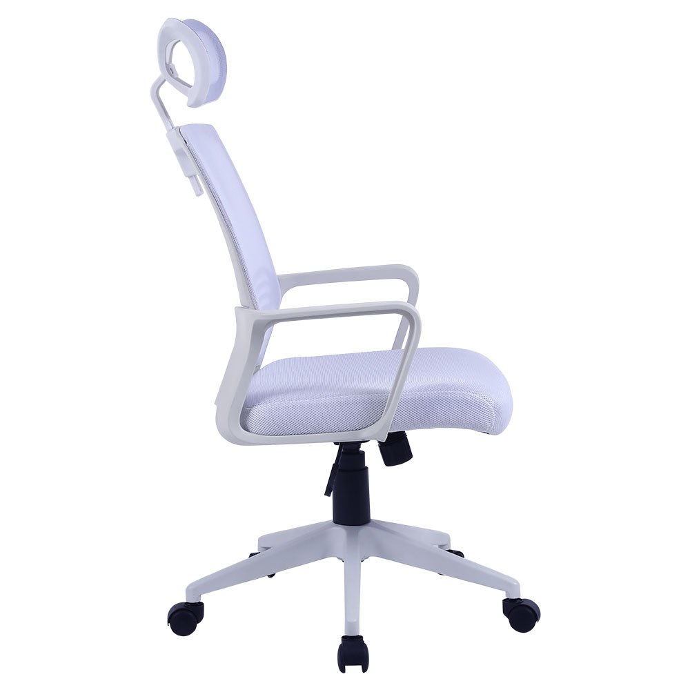 Cadeira Escritório Diretor Ergonomica Branco - 2