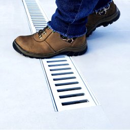 Ralo Grelha Linear com Caixilho em Alumínio Escovado 15x50cm G.D.A. INDUSTRIA E DISTRIBUIDORA DE FUN - 4