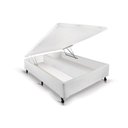 Ver imagem 1 de Cama Box Baú Universal King Courano White New (193x203x30) - Castor