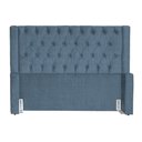 Ver imagem 2 de Cabeceira Emma Para Cama Box Solteiro Linho Cores - S.A Móveis DS Móveis Queen Cinza/Grafite