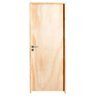 Porta de Abri Madeira Amescla Lisa 2,10x0,72 Batente 09 Fechadura Simples Esquerdo - 1