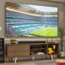 Ver imagem 1 de Rack para Tv até 80 Polegadas 160cm Rustic Pés Branco Torino Madesa Rustic