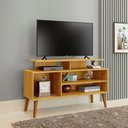 Ver imagem 2 de Rack Lyon 1.1 Naturalle/off White – Carmolar Móveis